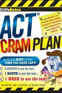 CliffsNotes ACT cram plan