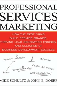 Cover of Professional services marketing