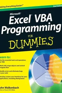 Excel VBA Programming For Dummies