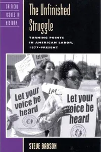 The unfinished struggle