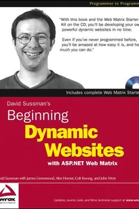 Capa de Beginning Dynamic Websites
