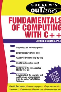 Fundamentals of Computing with C++
