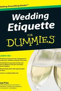 Wedding Etiquette For Dummies