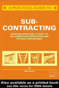 A Practical Guide to Subcontracting