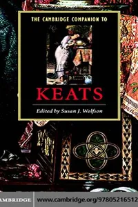 The Cambridge Companion to Keats