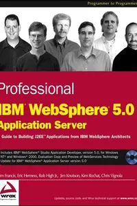 Capa de Professional IBM WebSphere 5.0 Application Server