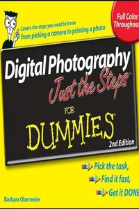 Capa de Digital Photography Just the StepsTM For Dummies®