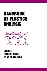 Cover of Handbook of Plastics Analysis