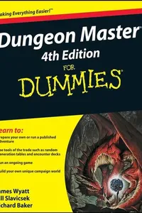 Cover of Dungeon Master 4th Edition For Dummies by Richard Baker