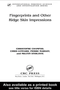 Fingerprints and Other Ridge Skin Impressions