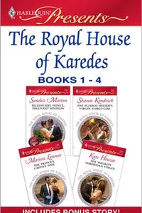 Capa de The Royal House of Karedes books 1-4 por Sandra Marton