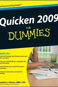 Quicken 2009 For Dummies®