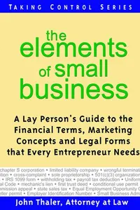 The Elements of Small Business