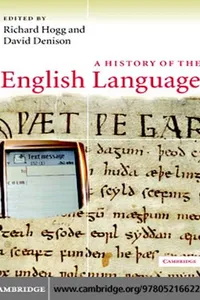 A History of the English Language