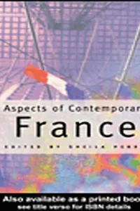 Aspects of Contemporary France