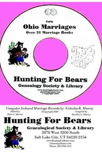 Cover of Early Ohio Marriage Records Index by Nicholas Russell Murray