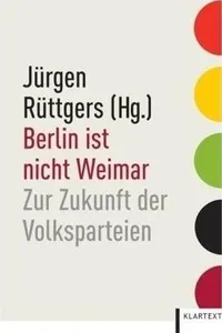 Capa de Berlin ist nicht Weimar