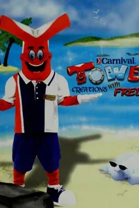 Carnival towel creations with Freddy