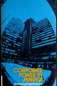 Corporate power in America