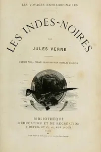Cover of Les Indes noires by Jules Verne