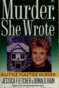 Cover of A little yuletide murder by Donald Bain