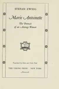 Capa de Marie Antoinette