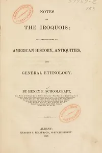 Notes on the Iroquois