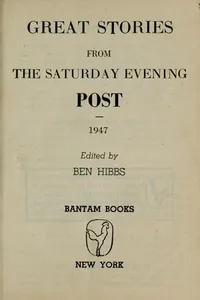 Great stories from the Saturday evening post