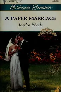 Cover of A Paper Marriage by Jessica Steele