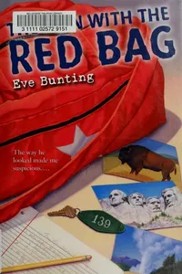 Cover of The Man with the Red Bag by Eve Bunting