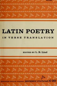 Latin poetry in verse translation: from the beginnings to the Renaissance