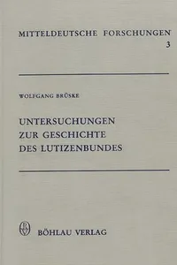 Untersuchungen zur Geschichte des Lutizenbundes