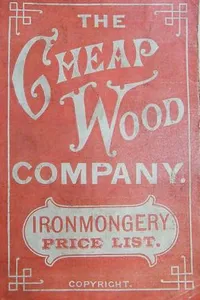 The Cheap Wood Company's price list of ironmongery