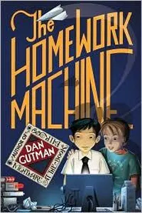 Capa de The homework Machine por Dan Gutman