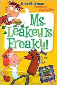 Capa de Ms. Leakey Is Freaky! por Dan Gutman