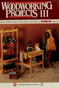 Woodworking Projects III