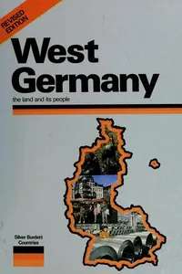 West Germany, the land and its people