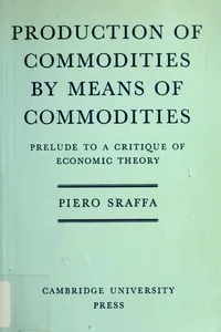 Production of commodities by means of commodities