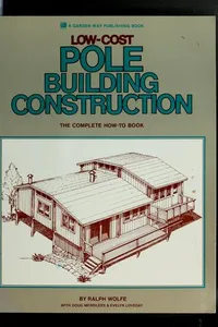 Low-cost pole building construction