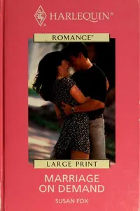 Capa de Marriage on Demand por Susan Fox