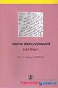 Türkiye Türkçesi Grameri