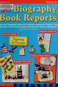 Cover of 30 biography book reports