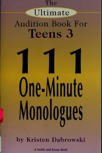 111 one-minute monologues