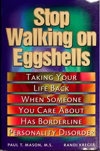 Capa de Stop walking on eggshells