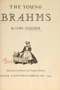 Cover of The young Brahms