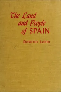 Cover of The land and people of Spain