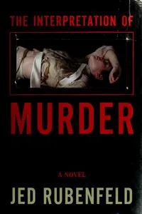 Cover of The interpretation of murder by Jed Rubenfeld