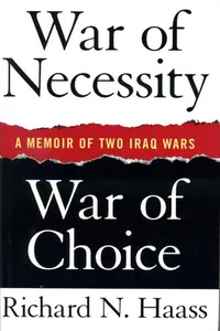 Capa de War of necessity - War of choice por Richard N. Haass