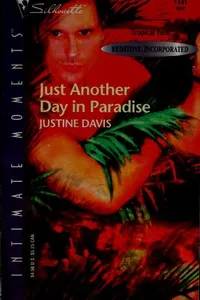 Cover of Just Another Day in Paradise by Justine Davis