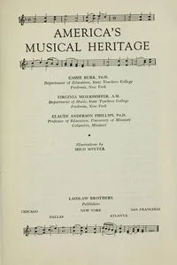 Cover of America's musical heritage